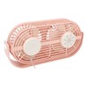 Double Fan USB Charging Fast Heat Dissipation 360° Rotation Double