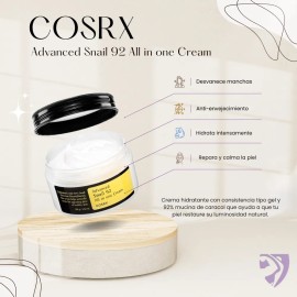 Crema Advanced Snail All In One Cosrx Hidratante 100ml100g Sensible Danoche                                                                           