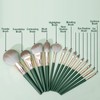 Set de Brochas para Maquillaje, Juego de Brochas de Maquillaje,