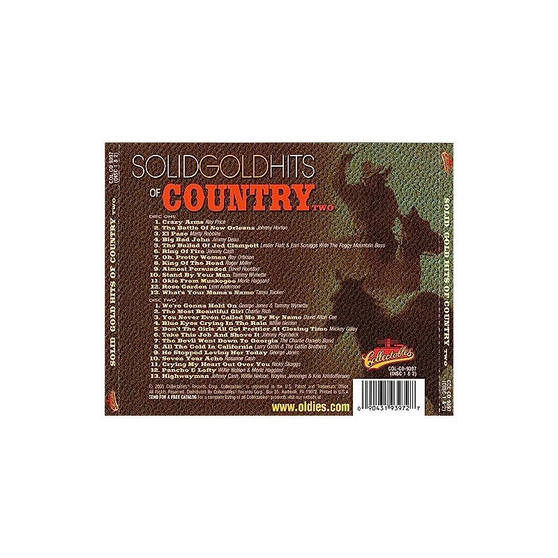Solid Gold Hits Of Country, Vol. 2