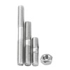 Rrina Metric 16Pcs 304 Stainless Steel Double End Threaded Stud