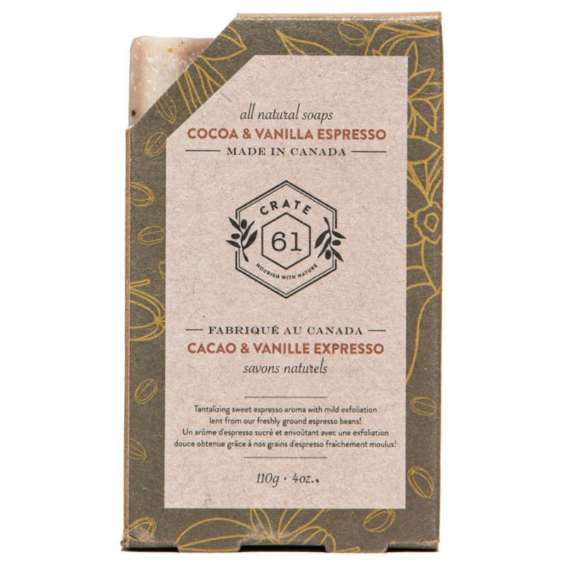 Crate 61 Soap, Vegan Cold Processed, Eucamint / Single Bar