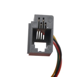 RJ11 Landline Phone Headset with Microphone, Noise Cancelling Telephone Headset, Call Centre Headphones for Yealink Grandstream Office Desk IP Phones