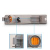 AmeriLite Replacement Bumper Parking Lights Clear Set For 90-91 Honda