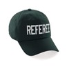 Classic Referee Hat Premium Cotton Low Profile Unstructured Adjustable Strapback