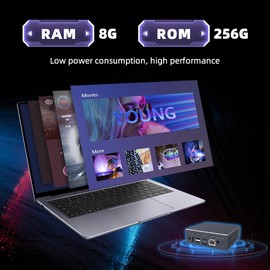 YanKe Mini PC Windows 11, Intel N5095 Mini Computers(Turbo 2.9GHz), Extensible 8GB RAM 256GB SSD Micro Desktop Computers,4K HDMI Dual Display, Education/Business/Home/Office/Industrial (16+512)