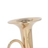 Miniature Tuba Model Brass Gold Plated Euphonium Mini Miniature Tuba