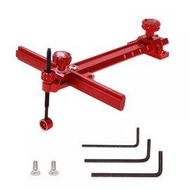 DONGKER Recurve Bow Visor, 6 Inch T-Shape Recurve Bow Visor for Archery, Bow Sight Made of Aluminium Alloy, Quick Adjustment, Archery Accessories