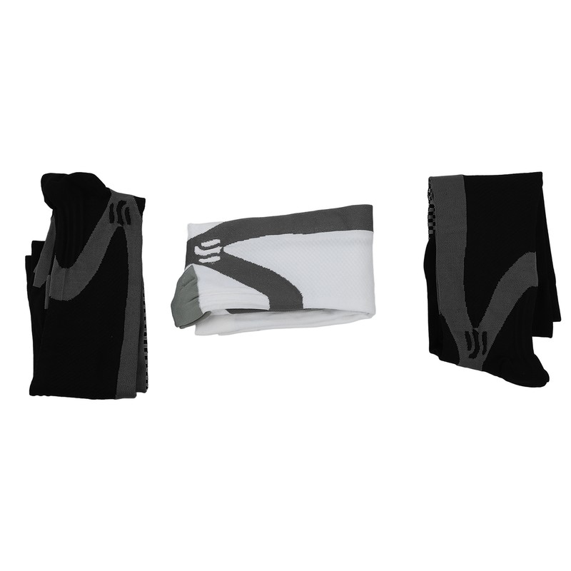3 Packs Compression Socks Nylon Wire Ventilate Athletic Calf Socks