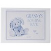White Cotton Cards Blue Granny's Boasting Book, Photo Album (NRB1T),