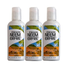 Paquete Crema Solar Facial Corporal Karite Bióxido Titatnio Óxido Zinc Libre Quimicos Parabenos Petrolatos Toda Familia 125 Each Bienestar Neem Erfre