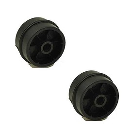 GULUANT 2 Pack Replacement 39173A-119N E-39173-119N Upright Vacuum Cleaner Front Wheel for Eureka 5191 5847AV 2961AVZ 4700A 2997BVZ-1 299BVZ 2999AVZ 2997AZ Vacuum Models