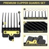 8 Packs Clipper Guards Replacement for BaBylissPRO Barberology FX870, FX880,