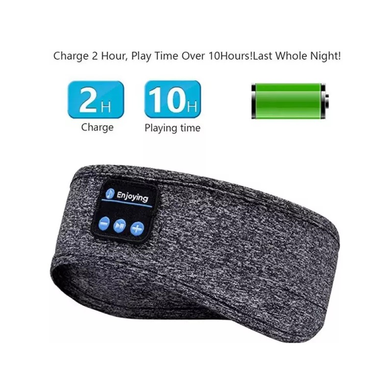 블루투스 수면 아이마스크 휴식용 편안한 눈가리개 낮잠용 [블랙] Bluetooth Sleep