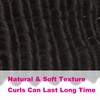 Deep Wave Braiding Hair 150g Bulk Human Hair Mixed Synthetic