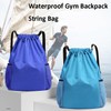KHAOP Drawstring Gym Bag, Gym Sack, Waterproof Drawstring Backpack, Unisex