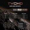 Mission Darts | Tycho | Steel Tip Darts | 90%