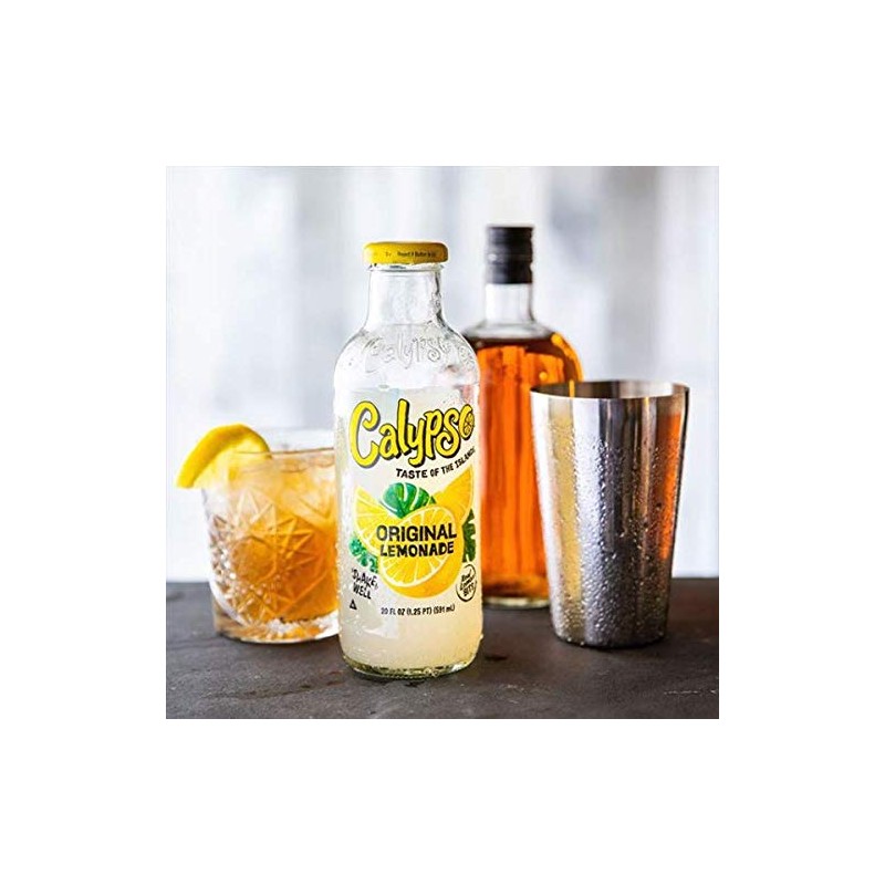 Calypso Lemonade, Original Lemonade, Made with Real Fruit, 16 Fl