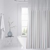 Lagute SnapHook Stijl Shower Curtain with Snap-in Liner| No Hook