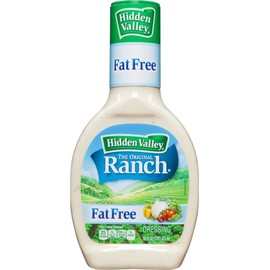 Hidden Valley Original Ranch Fat Free Dressing, 16 Oz (Pack of 3)