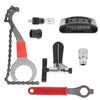 7Pcs Multifunctional Bicycle Chain Wheel Tool Set Mountain Bike Repair
