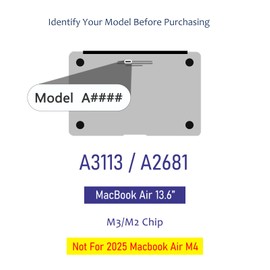 Decal Skin Compatible with 2022~2024 MacBook Air 13.6 inch (Model A3113/A2681, M3 M2 Chip) - Protective and Decorative Full Body Skin Decal Sticker, Anti-Scratch Vinly Wrap [Wood Texture 2]