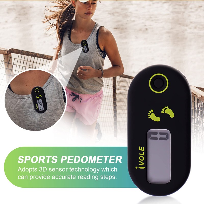 WINOMO Exercise Step Walking 3D Pedometer Accurate Step Counter Walking