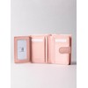 Lakeland Leather Ladies Small Leather Tab Purse in Pink