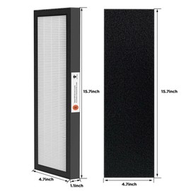 FLT4825 Air Purifier Replacement Filter B for GermGuardian AC4300BPTCA, AC4900CA, AC4825, AC4825DLX, AC4850PT, CDAP4500BCA, CDAP4500WCA