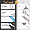 11FT Self Retracting Lifeline Fall Protection Retractable Lanyard, Fall Arrest