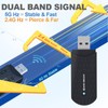 USB WiFi Adapter USB3.0 AX1800Mbps 2.4GHz 5Ghz High Gain Antenna