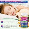 2 Pack Kids Magnesium Gummies, Magnesium Glycinate Gummies for Kids