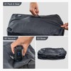 BLACK ORCA 2 PC Vacuum Storage Bags with Pump, Compression