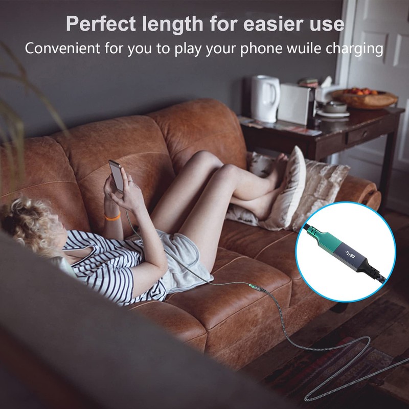 Hisatey USB 3.0 Extension Cable 6FT USB Extension Cable Male