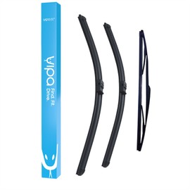 Vipa Wiper Blade Set fits: MAZDA 3 Hatchback Oct 2003 to Dec 2009
