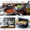 アイリスオーヤマ 蓋 ステンレスガラスふた 24cm PDG-SG24 ダイヤモンドグレイス シルバー