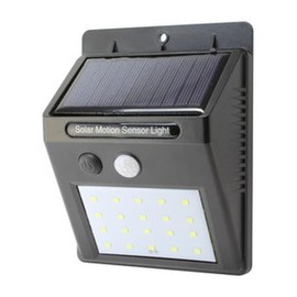 4W Black LED Solar Light with Sensor Ideal for Outdoor Lighting and Energy Saving Perfect for Gardens and Patios