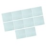 10Pcs 138x122mm Welding Helmet Transparent Protective Plate Spare Lens Industrial