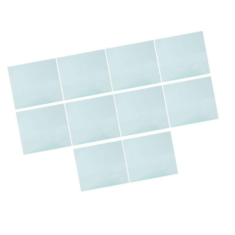 10Pcs 138x122mm Welding Helmet Transparent Protective Plate Spare Lens Industrial