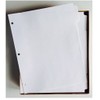 5-Tab White Ring-Book Index Divider Sheets, 8.5" x 11" -