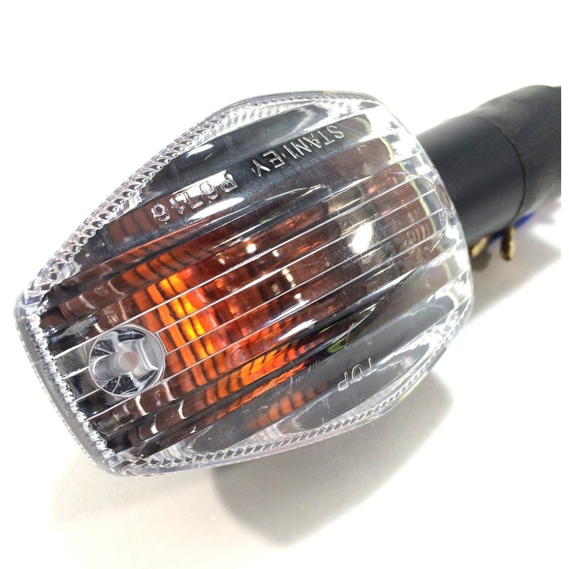 Honda Turn Signal Lights Set of 4 Clear Smoke Amber