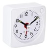 W OUTWIT Travel Analog Alarm Clock, 2.25 inch, Ultra Small