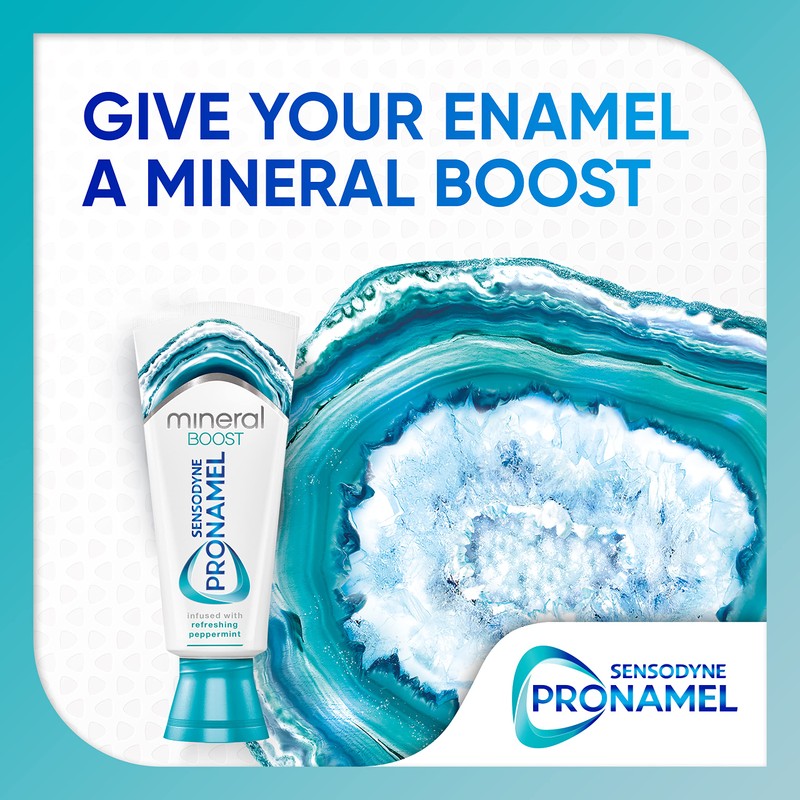 Sensodyne Pronamel Mineral Boost Enamel Care Toothpaste For Sensitive Teeth,