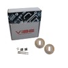 VIBE Keyhole Escutcheon on Chrome Plated/Satin Chrome Plated Keyhole Cover