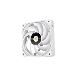 Thermaltake TOUGHFAN EX14 Pro Magnetic Connection PWM High Static Pressure (up to 2000RPM) Radiator Fan White Edition - 3 Fan Pack, CL-F172-PL14WT-A