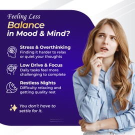 5-HTP L-Tyrosine with Magnesium + L-Theanine - 14,285mg Energy, Stamina, Motivation Booster (90 Count (Pack of 1))