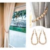 Curtain Tiebacks Curtain holdbacks Rope Boho Curtain tie Backs Farmhouse