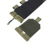 Zamudam Elastic Tactical Vest Cummerbund Quick Release Mounting Strap for