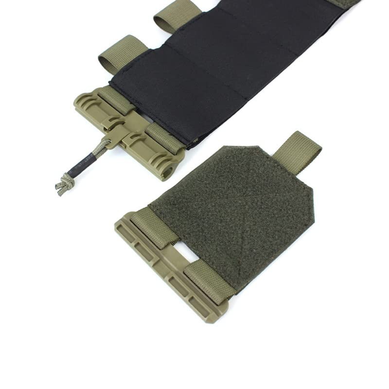 Zamudam Elastic Tactical Vest Cummerbund Quick Release Mounting Strap for