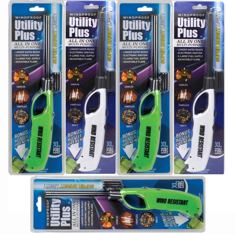 Elite Brands USA Windproof Jet Flame Long Neck Flash Light